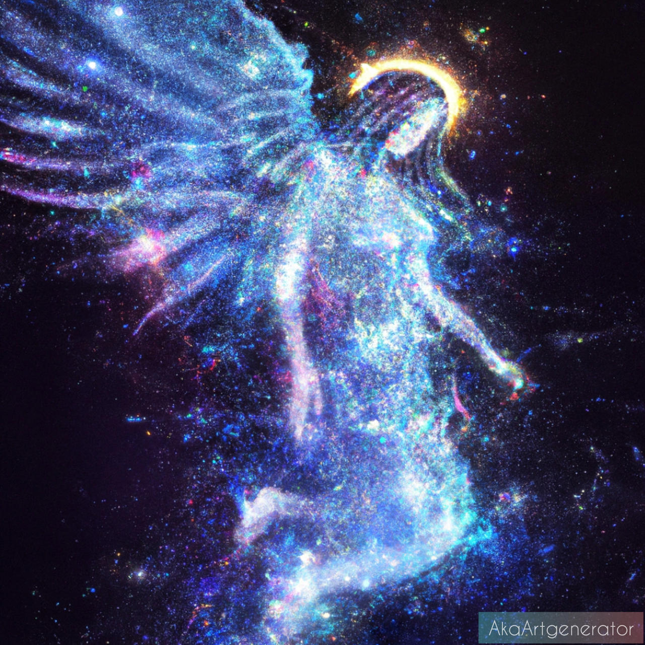 Cosmic angel of light by AkaArtGenerator on DeviantArt