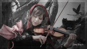 Lindsey Stirling - Fantasy Violinist  HQ 1920x1080 by FABRYKING61