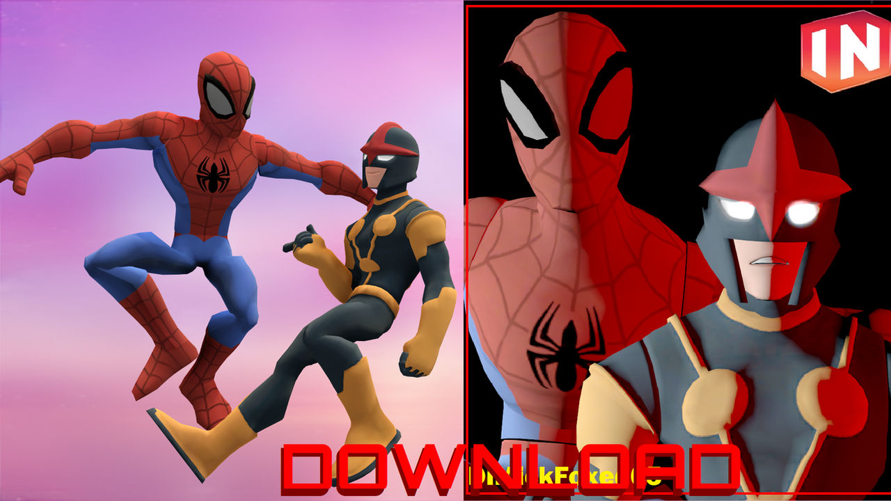 Disney Infinity - Spiderman and Nova (+MMD-SFM DL) by DiMickFoxed65 on  DeviantArt
