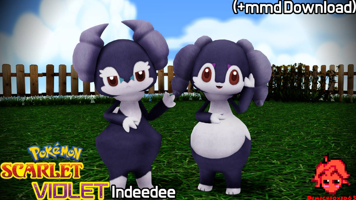 Indeedee Inflation Pokemon SV - Indeedee (+MMD DL) by DiMickFoxed65 on DeviantArt