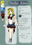 Sailor Aitne Ref Sheet by PandanaLove