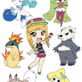 Chibi Pokemon Team: Ultra Sun