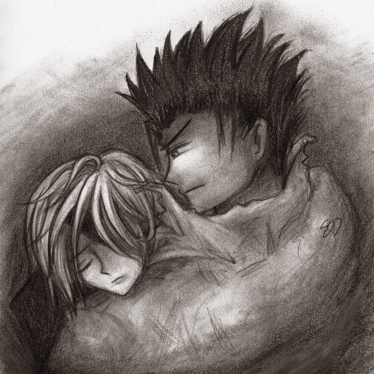 Kurogane and Fai - Shoulder