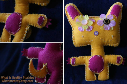 Foxy Flower Bright Monster Plush
