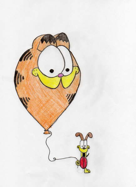 Odie and.... garfield?