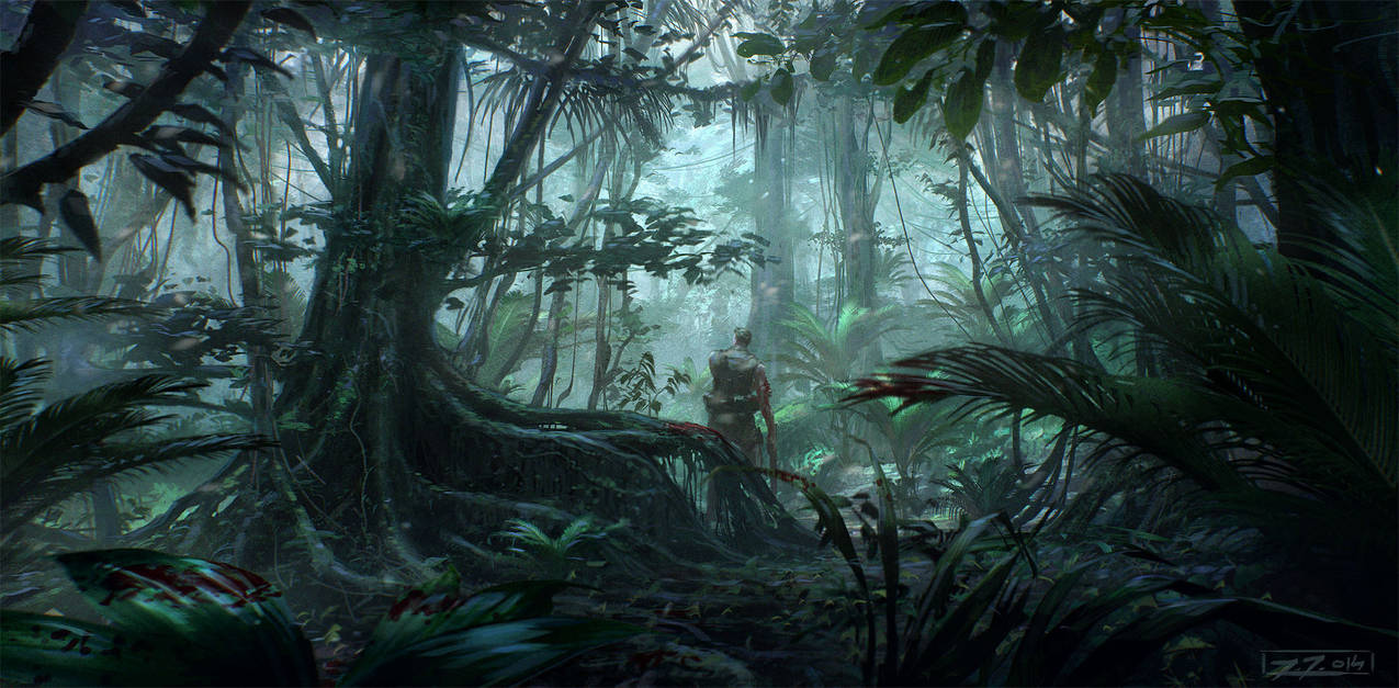 Lost In the jungle by Javoraj on DeviantArt