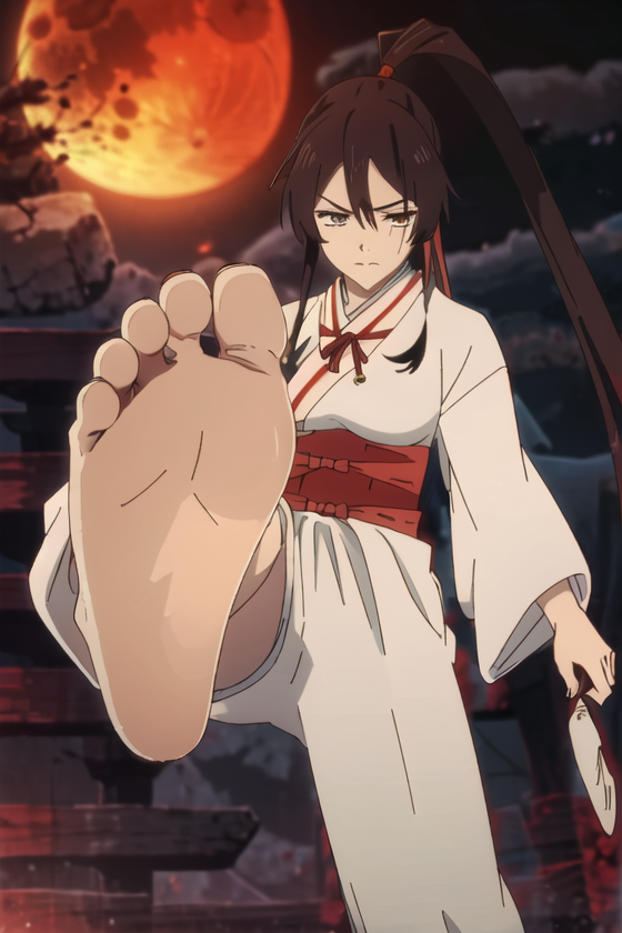 Sagiris Sagiri's foot 2 by gekiganger425 on DeviantArt