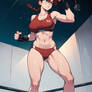 Ranma Ready for her MMA fight