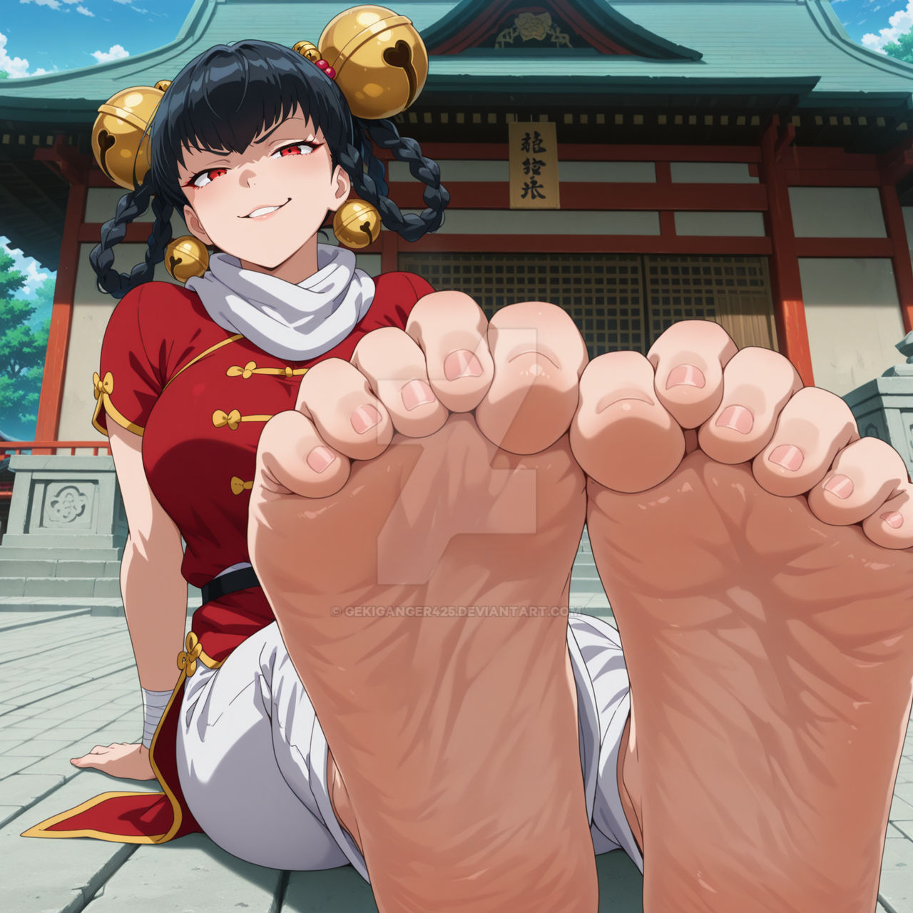 Lin Lin Bells Lin Lin of the Palm Bell Fist martial arts by gekiganger425 on DeviantArt