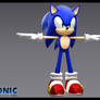 Sonic The Hedgehog 3D Model (final)