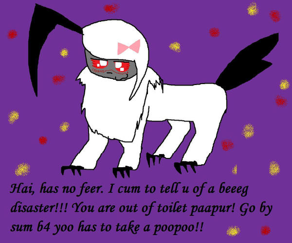 Absol Disaster by Lucario-Gurlll on DeviantArt