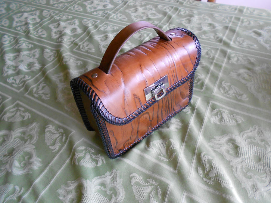 Wooden Bible Case