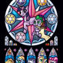 My Little Pony Stained Glass Window