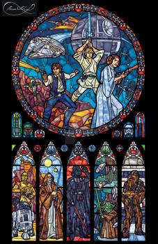 Star Wars Stained Glass - Classic