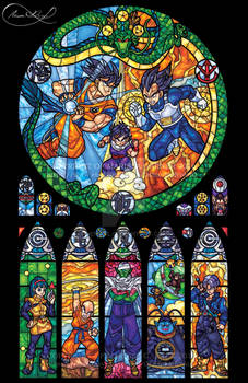 Dragon Ball Z Stained Glass