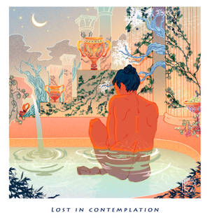 Lost In Contemplation - Red