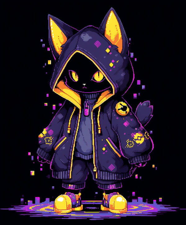 Chibi cat by TuwaLG on DeviantArt