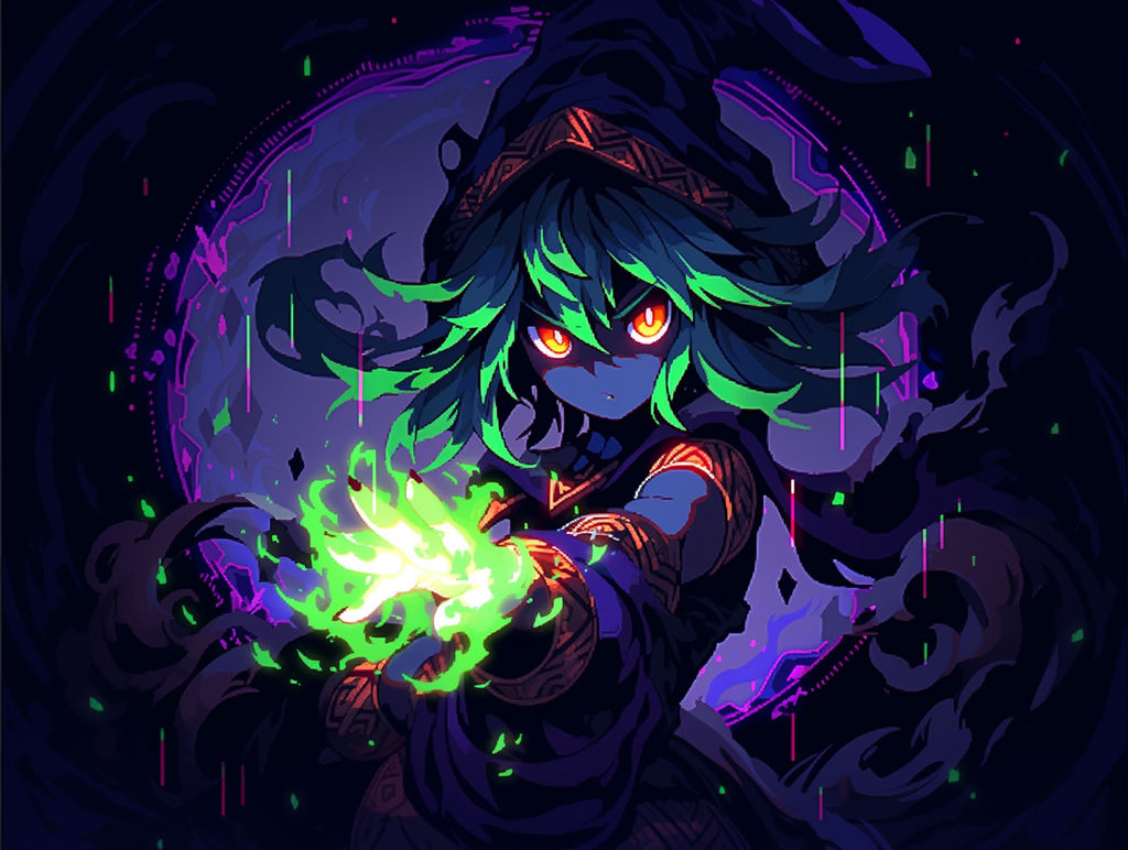 Green Wizard by TuwaLG on DeviantArt