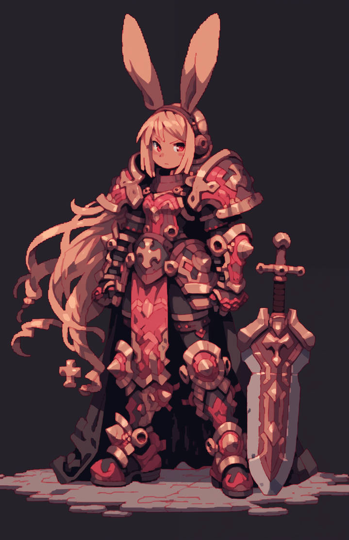 knight of the rabbit by TuwaLG on DeviantArt