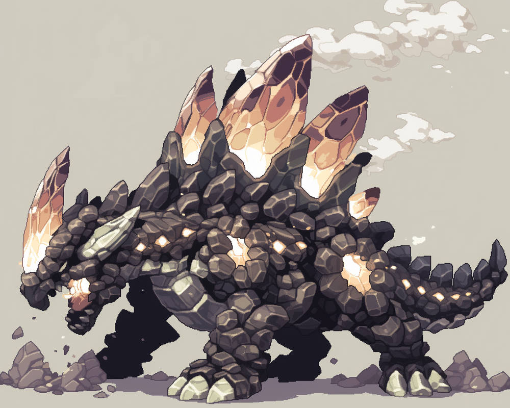 Volcanic Monster volcanic monster by TuwaLG on DeviantArt