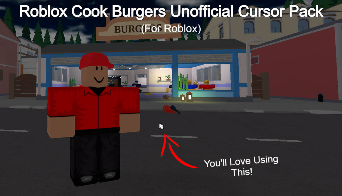 Roblox Cook Burgers Cursor Pack (For Roblox) V1 by AxomDoesRandomStuff ...