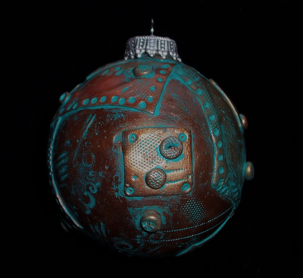 Steampunk Christmas Ornament2