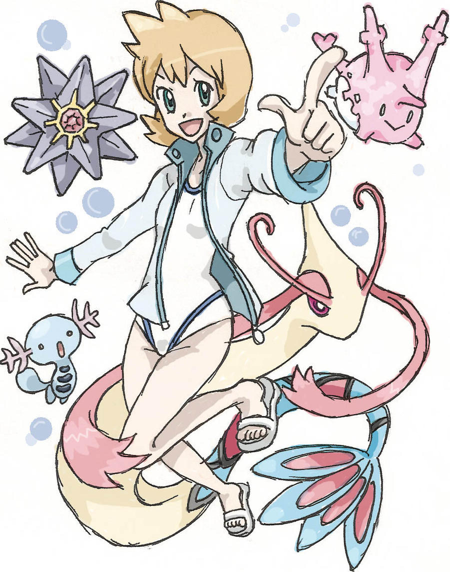 Misty From Cerulean Gym Hgss By Blackkiraraa On Deviantart