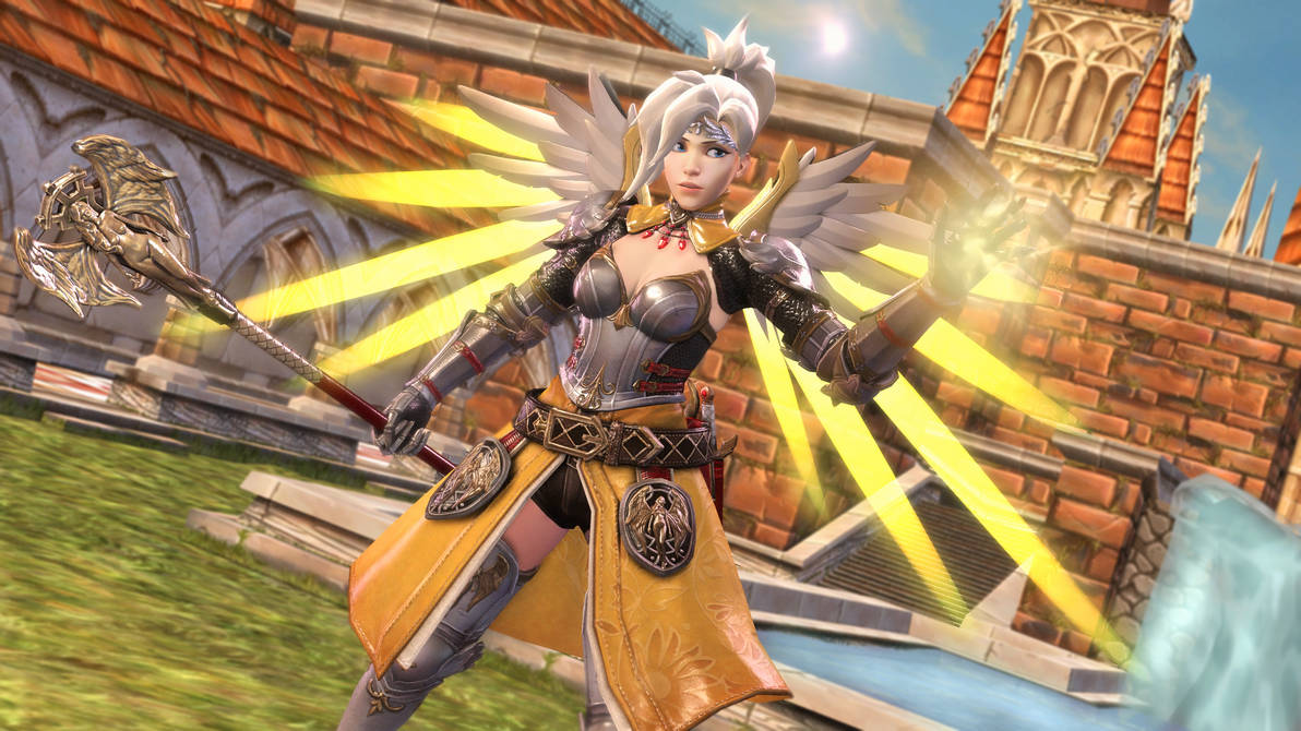 Paladin Mercy by Darkness-Ringo on DeviantArt