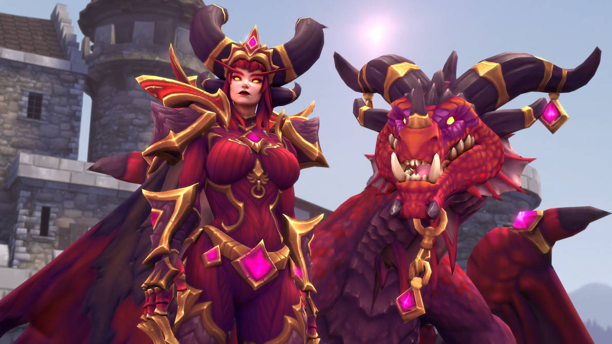 Alexstrasza, the Dragon Aspect by DarknessRingo on DeviantArt