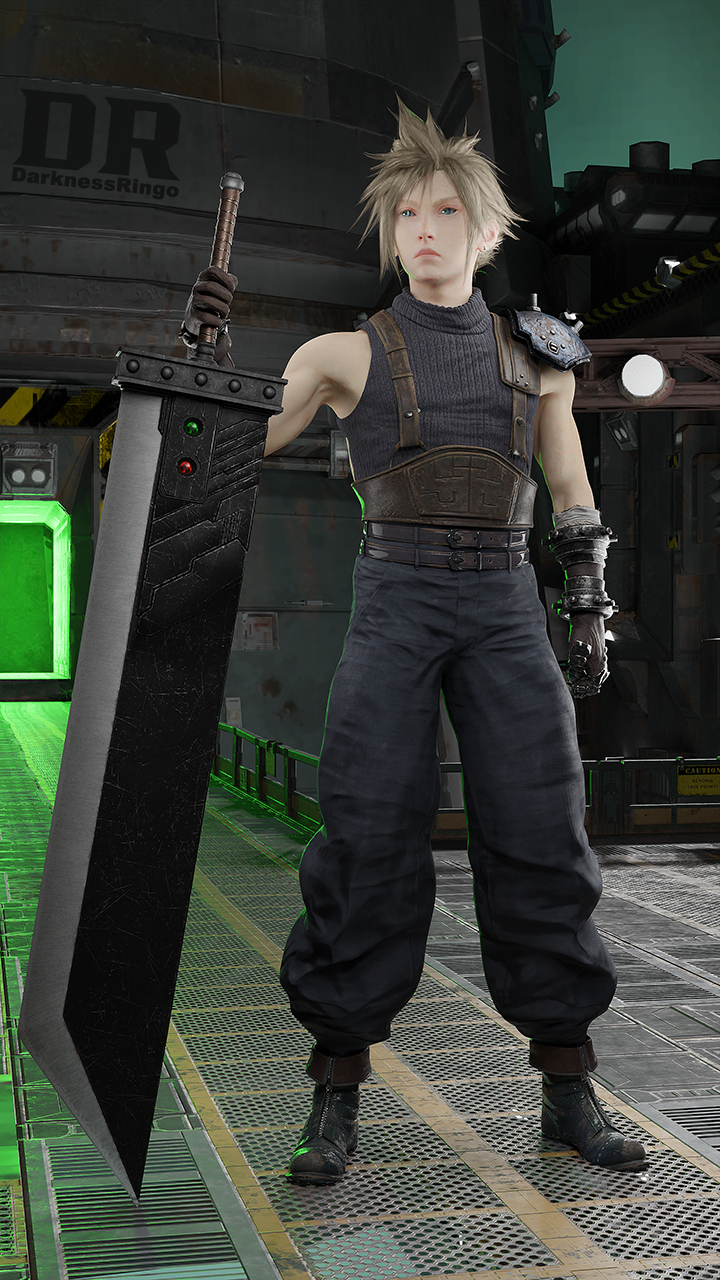 Final Fantasy 7 Remake - Cloud Strife by Darkness-Ringo on DeviantArt