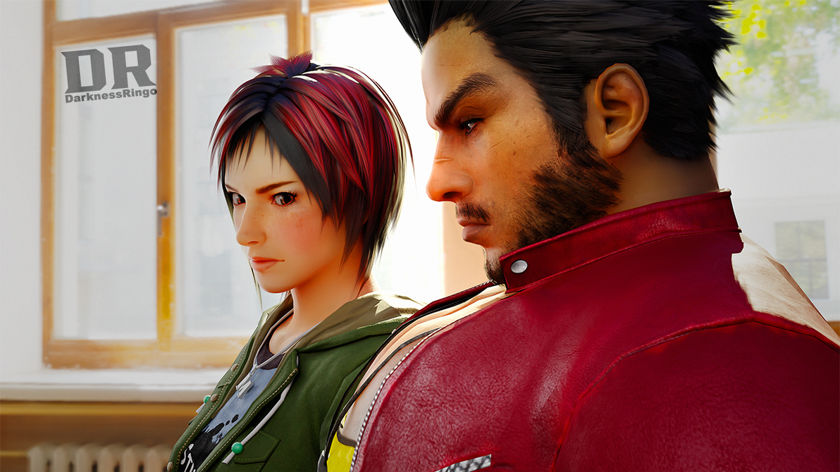 Diego Ringo Mila Staring at Diego's Chest by Darkness-Ringo on DeviantArt