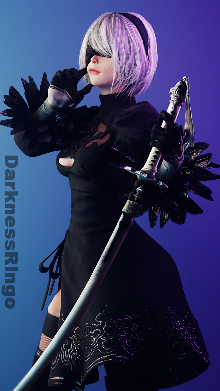 Nier: Automata - 2B by Darkness-Ringo on DeviantArt