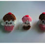 Different cupcake pins