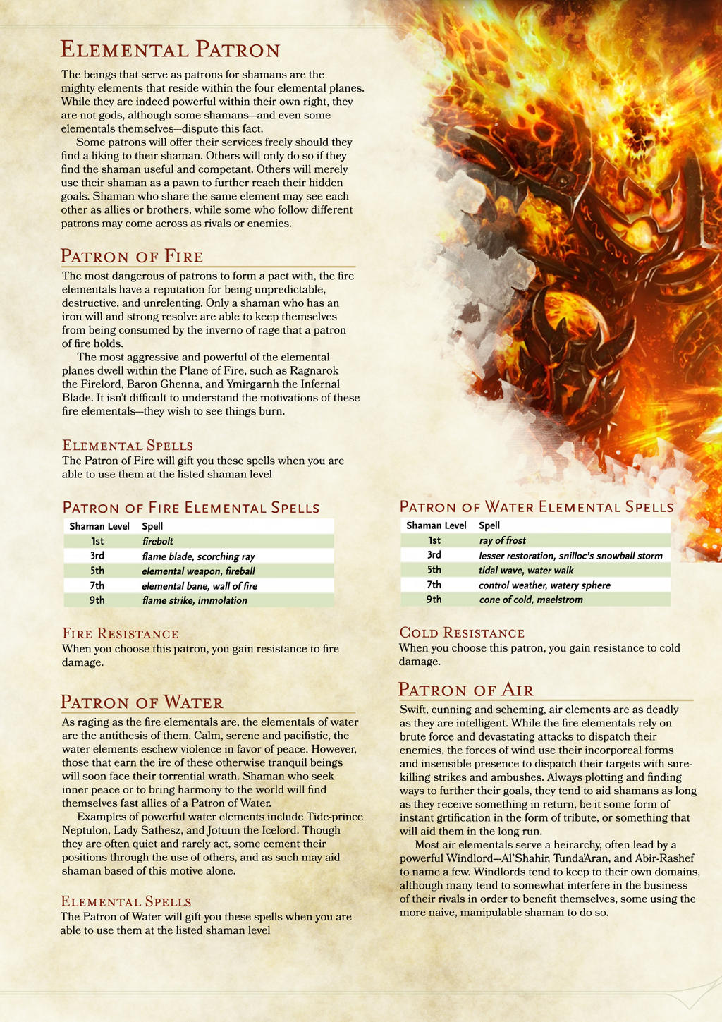 Dnd 5e Shaman Homebrew Page 5 By Chaossummers On Deviantart Dnd 5e Shaman Homebrew Page 5 By Chaossummers On Deviantart