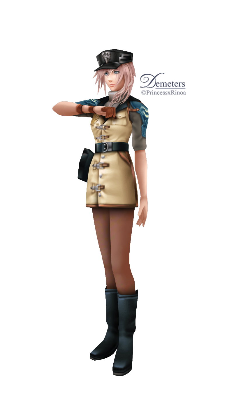 Lightning FFXIII render