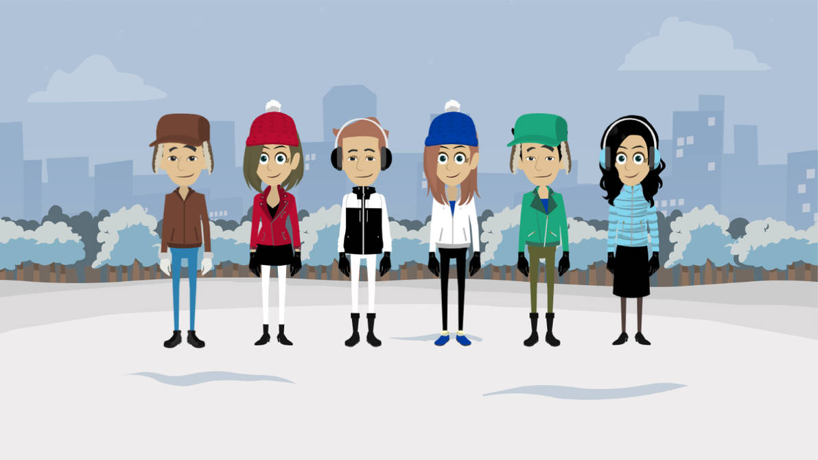 TIP characters with Winter outfits in BF (Part 6) by THXFanVyond on ...