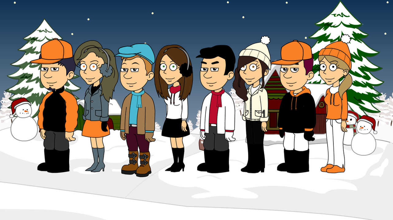 TIP characters with Winter outfits in CW (Part 7) by THXFanVyond on ...