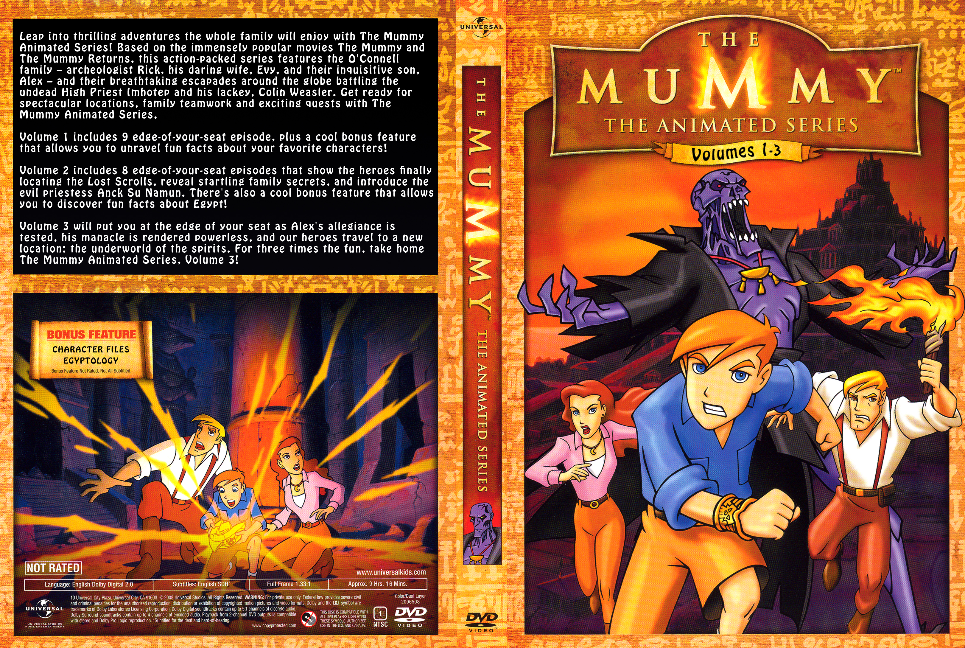 DVD - The Mummy Animated Series - Volumes 1-3 by Morsoth on DeviantArt DVD - The Mummy Animated Series - Volumes 1-3 by Morsoth on DeviantArt