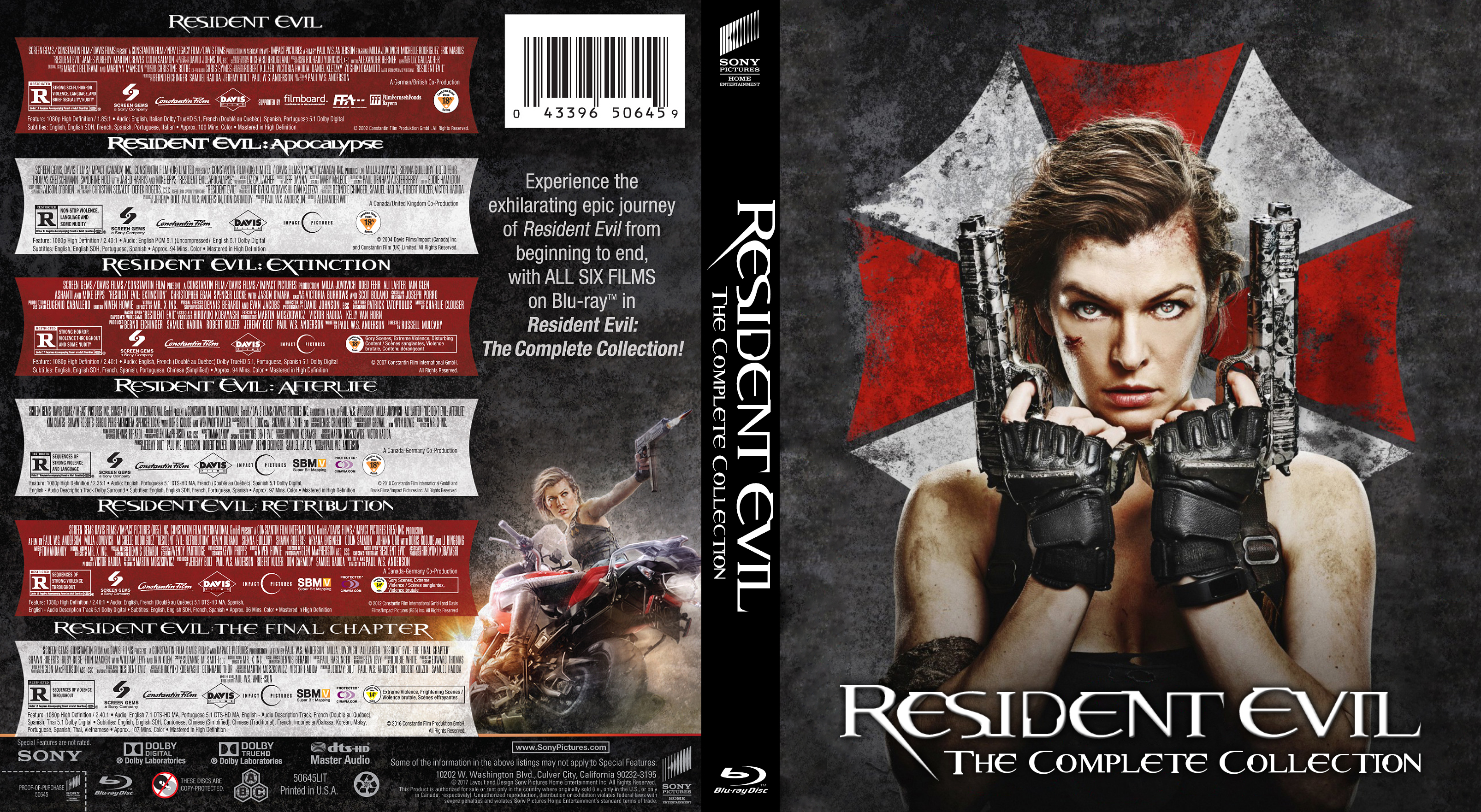 Blu Ray Resident Evil The Complete Collection By Morsoth On DeviantArt.