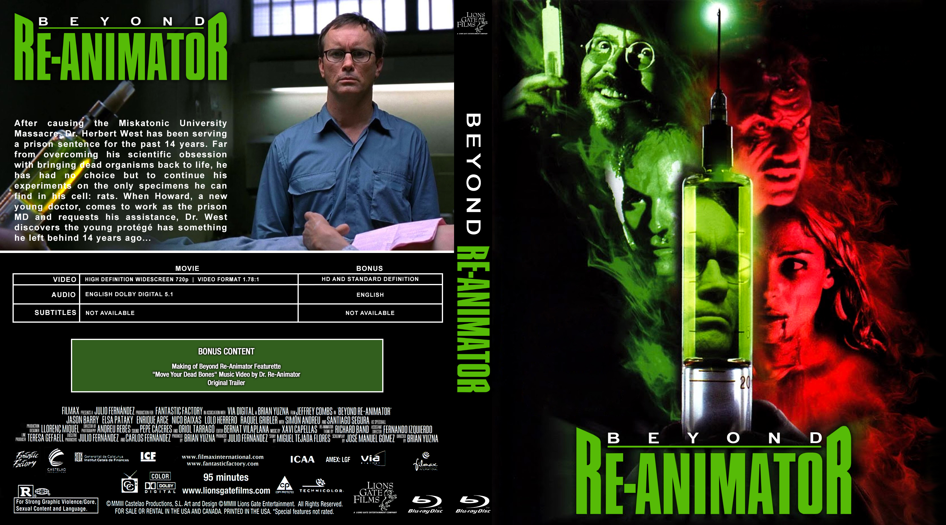 Blu-ray - Beyond Re-Animator by Morsoth on DeviantArt