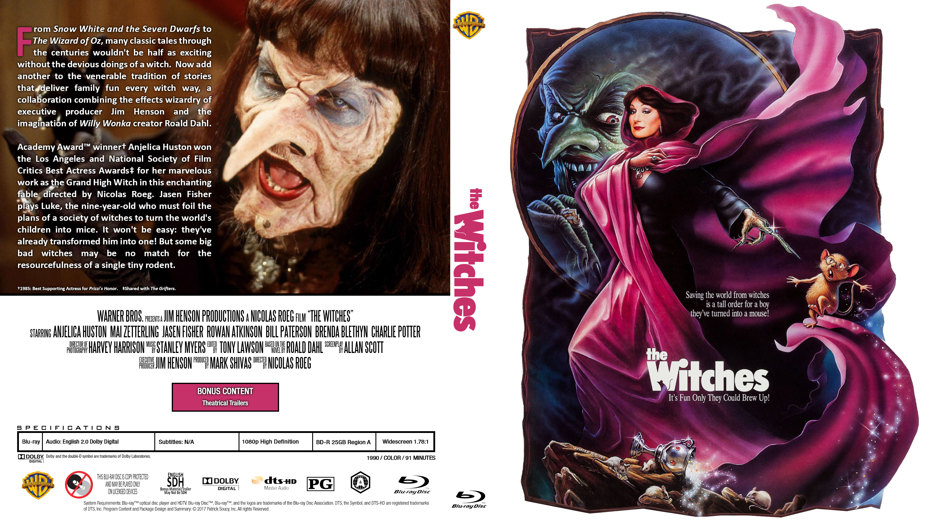Blu Ray The Witches 1990 By Morsoth On DeviantArt.