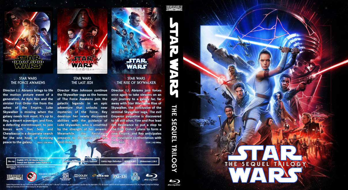 Blu Ray Star Wars The Sequel Trilogy By Morsoth On Deviantart Blu Ray Star Wars The Sequel Trilogy By Morsoth On Deviantart
