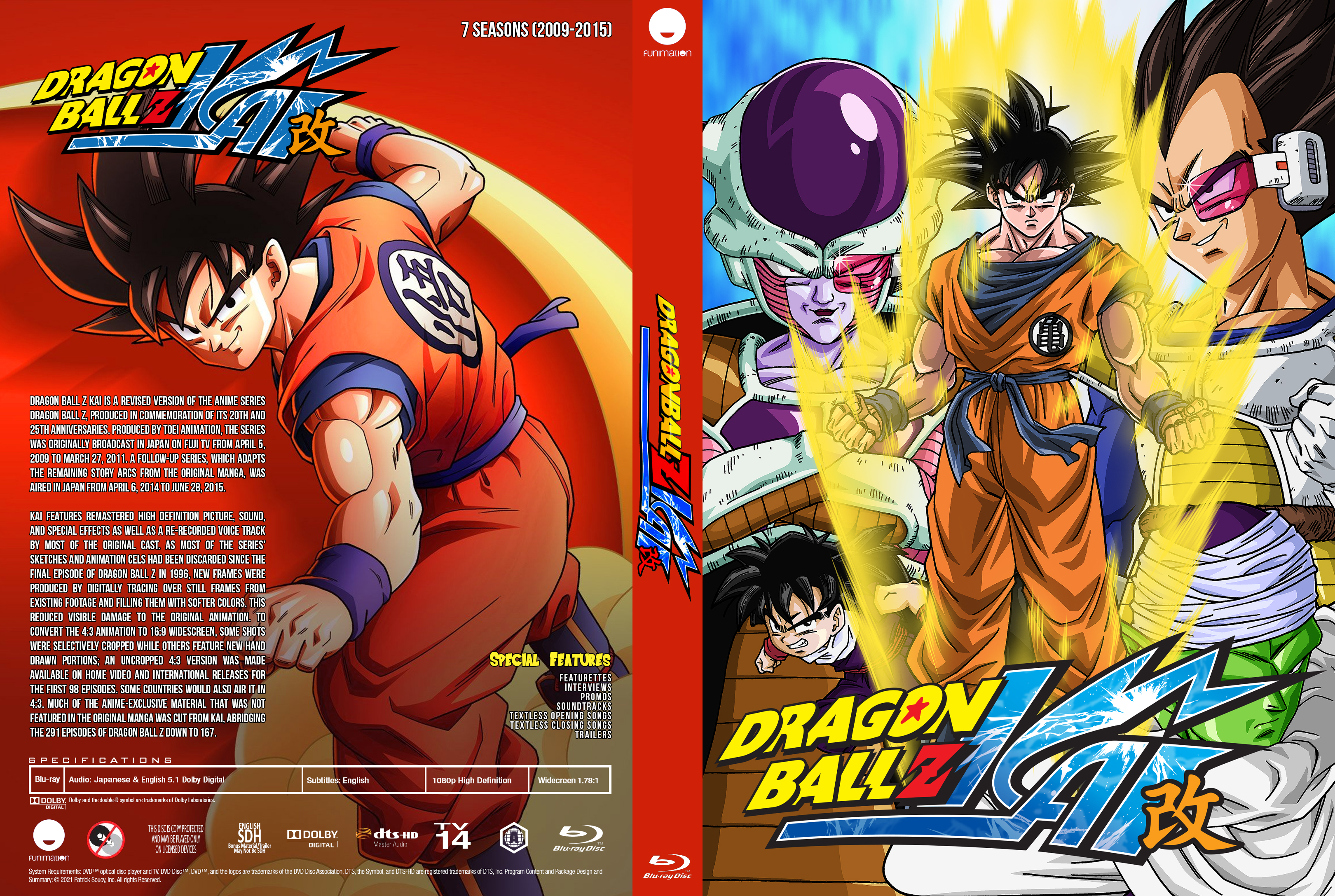 Blu Ray Dragon Ball Z Kai Dvd Case By Morsoth On Deviantart