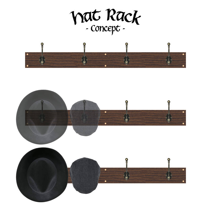 Hat Rack Concept by Morsoth on DeviantArt