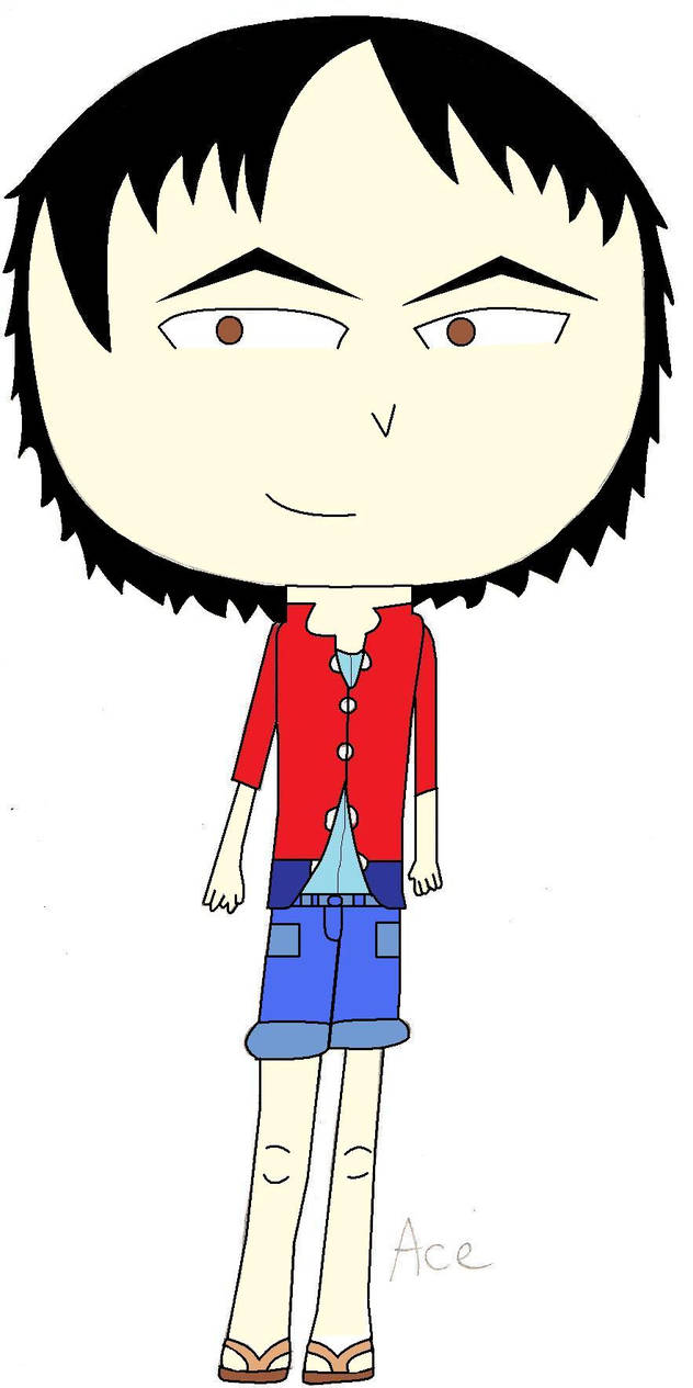 Monkey D. Ace by Imagine45 on DeviantArt