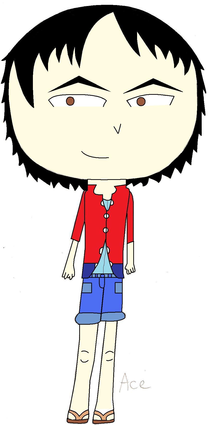 Monkey D. Ace by Imagine45 on DeviantArt