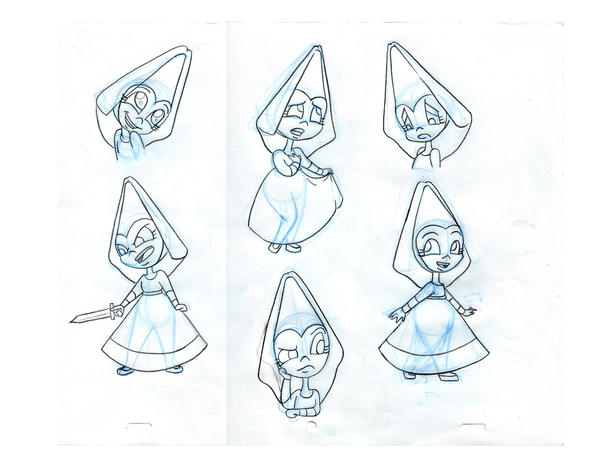 Princess model sheet by VoluptuousVixen on DeviantArt