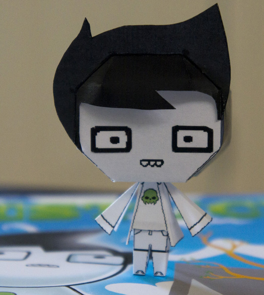 Jake English Homestuck Papercraft