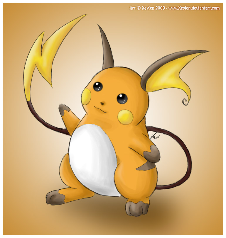 Raichu - Speed Painting