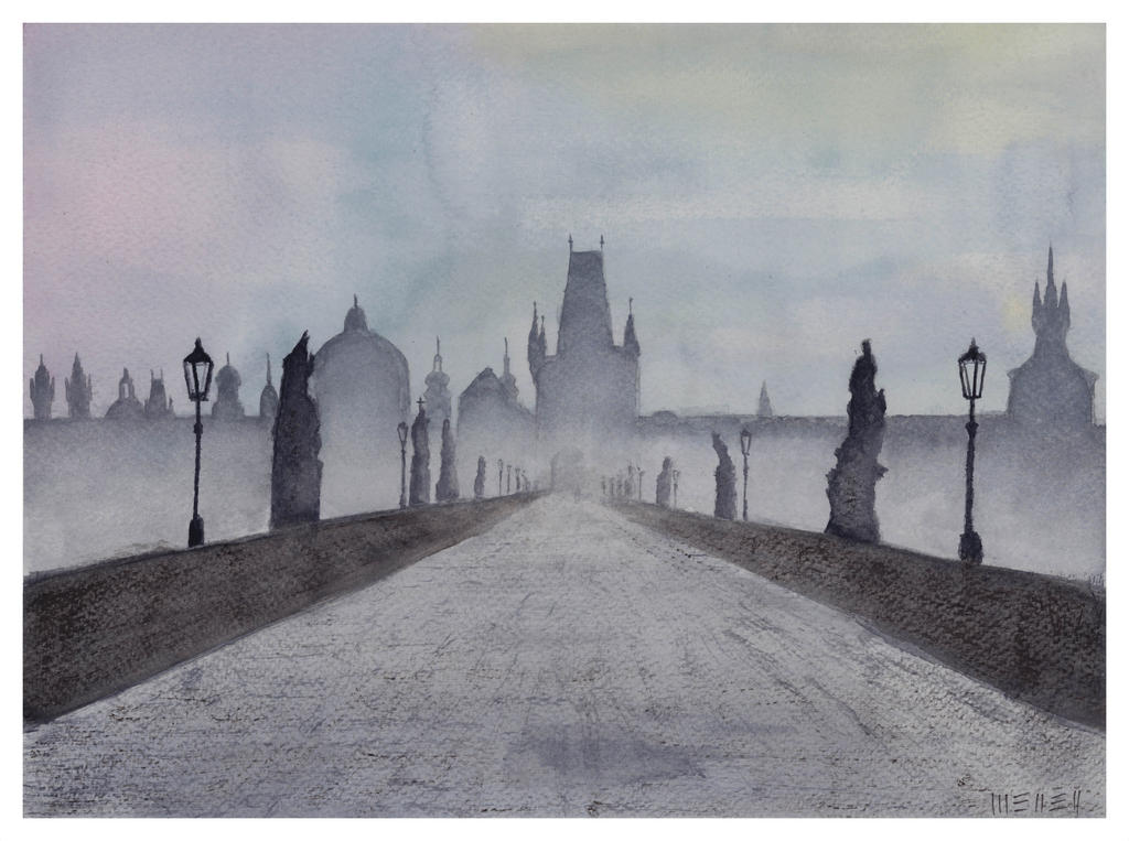 Hundred-spired Prague by dominikmellen